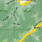 Idaho Department of Fish & Game General Season Hunt Areas - Deer - Unit 21 digital map