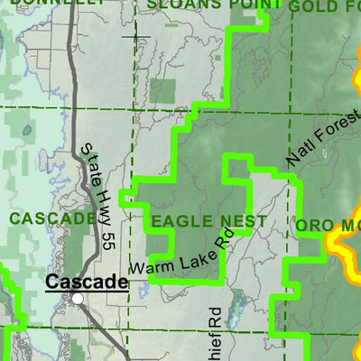 Idaho Department of Fish & Game General Season Hunt Areas - Deer - Unit 24 digital map