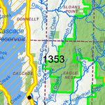 Idaho Department of Fish & Game General Season Hunt Areas - Deer - Unit 24 (Exception) digital map