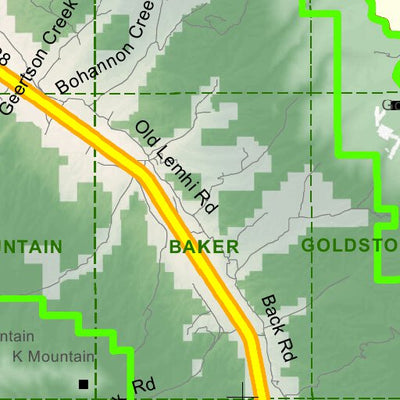 Idaho Department of Fish & Game General Season Hunt Areas - Deer - Unit 29 digital map