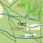 Idaho Department of Fish & Game General Season Hunt Areas - Deer - Unit 30A (Private Land Only) digital map