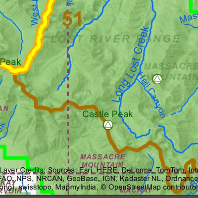 Idaho Department of Fish & Game General Season Hunt Areas - Deer - Unit 37 (Exception) digital map