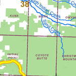 Idaho Department of Fish & Game General Season Hunt Areas - Deer - Unit 38 (Except Lake Lowell Sector of Deer Flat NWR) digital map