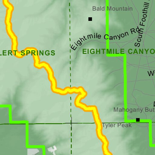 General Season Hunt Areas - Deer - Unit 58 Map by Idaho Department of ...