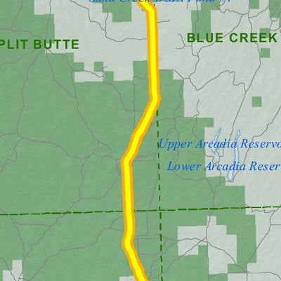 Idaho Department of Fish & Game General Season Hunt Areas - Deer - Unit 60 digital map
