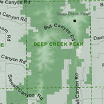 Idaho Department of Fish & Game General Season Hunt Areas - Deer - Unit 73A digital map
