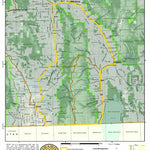 Idaho Department of Fish & Game General Season Hunt Areas - Elk - Bear River Zone digital map