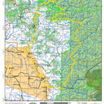 Idaho Department of Fish & Game General Season Hunt Areas - Elk - Dworshak Zone digital map