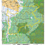 Idaho Department of Fish & Game General Season Hunt Areas - Elk - Elk City Zone digital map