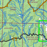 Idaho Department of Fish & Game General Season Hunt Areas - Elk - Elk City Zone digital map