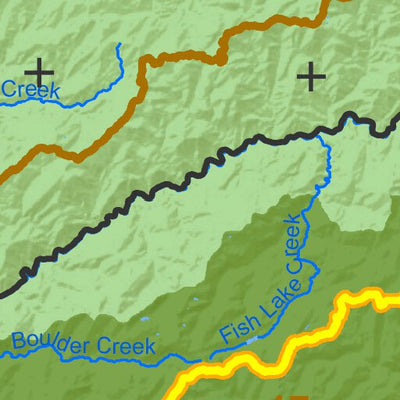 Idaho Department of Fish & Game General Season Hunt Areas - Elk - Lolo Zone digital map