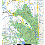 Idaho Department of Fish & Game General Season Hunt Areas - Elk - Palisades Zone digital map