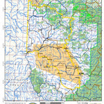 Idaho Department of Fish & Game General Season Hunt Areas - Elk - Palouse Zone digital map