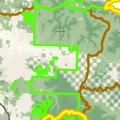 Idaho Department of Fish & Game General Season Hunt Areas - Elk - Panhandle Zone digital map