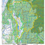 Idaho Department of Fish & Game General Season Hunt Areas - Elk - Portion of McCall Zone digital map