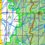Idaho Department of Fish & Game General Season Hunt Areas - Elk - Portion of McCall Zone digital map