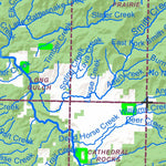 Idaho Department of Fish & Game General Season Hunt Areas - Elk - Portion of Unit 39 (Exception) digital map