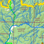 Idaho Department of Fish & Game General Season Hunt Areas - Elk - Portion of Unit 39 (Exception) digital map
