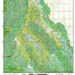 Idaho Department of Fish & Game General Season Hunt Areas - Elk - Portion of Units 29, 37 and 37A digital map