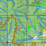 Idaho Department of Fish & Game General Season Hunt Areas - Elk - Portion of Units 29, 37 and 37A digital map