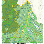 Idaho Department of Fish & Game General Season Hunt Areas - Elk - Salmon Zone digital map