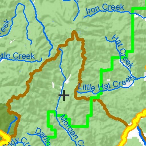 General Season Hunt Areas Elk Salmon Zone Map by Idaho Department