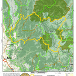 Idaho Department of Fish & Game General Season Hunt Areas - Elk - Sawtooth Zone digital map
