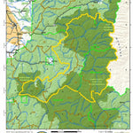 Idaho Department of Fish & Game General Season Hunt Areas - Elk - Selway Zone digital map