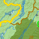 Idaho Department of Fish & Game General Season Hunt Areas - Elk - Selway Zone digital map