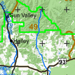Idaho Department of Fish & Game General Season Hunt Areas - Elk - Snake River Zone digital map
