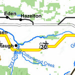 Idaho Department of Fish & Game General Season Hunt Areas - Elk - Unit 53 digital map