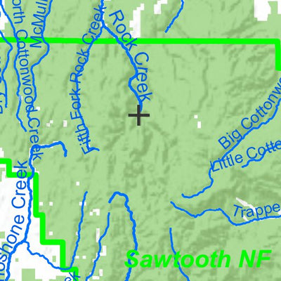 Idaho Department of Fish & Game General Season Hunt Areas - Elk - Unit 53 digital map