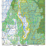 Idaho Department of Fish & Game General Season Hunt Areas - Elk - Units 23 and 24 outside NF Boundary digital map