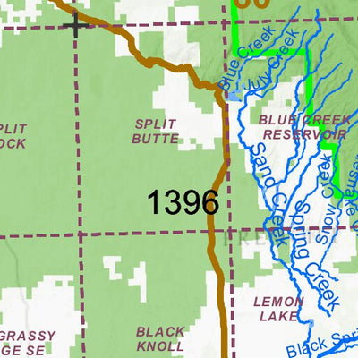 Idaho Department of Fish & Game General Season Hunt Areas - Elk - Units 60, 60A, 61, 62, and 62A (Exception) digital map