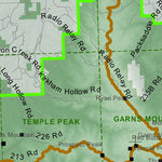 Idaho Department of Fish & Game General Season Hunt Areas - Elk - Units 64, 65, and 67 digital map