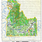 Idaho Department of Fish & Game General Season Hunt Areas - Forest Grouse - Remainder of the state of Idaho not in Panhandle Zone digital map