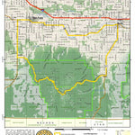 Idaho Department of Fish & Game General Season Hunt Areas - Forest Grouse - Units 1, 2, 3, 4, 4A, 5, 6, 7 and 9 digital map