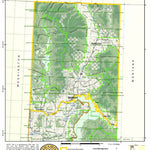 Idaho Department of Fish & Game General Season Hunt Areas - Lion - Unit 1 digital map