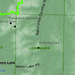 Idaho Department of Fish & Game General Season Hunt Areas - Lion - Unit 25 digital map