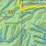 Idaho Department of Fish & Game General Season Hunt Areas - Lion - Unit 33 digital map