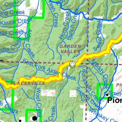 Idaho Department of Fish & Game General Season Hunt Areas - Lion - Unit 33 digital map
