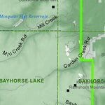 Idaho Department of Fish & Game General Season Hunt Areas - Lion - Unit 36B digital map