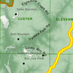 Idaho Department of Fish & Game General Season Hunt Areas - Lion - Unit 36B digital map