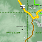 Idaho Department of Fish & Game General Season Hunt Areas - Lion - Unit 37 digital map