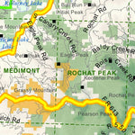 Idaho Department of Fish & Game General Season Hunt Areas - Lion - Unit 4 digital map