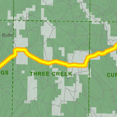 Idaho Department of Fish & Game General Season Hunt Areas - Lion - Unit 47 digital map