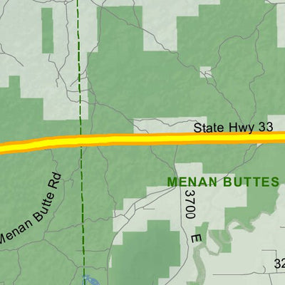 Idaho Department of Fish & Game General Season Hunt Areas - Lion - Unit 63A digital map