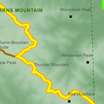 Idaho Department of Fish & Game General Season Hunt Areas - Lion - Unit 65 digital map