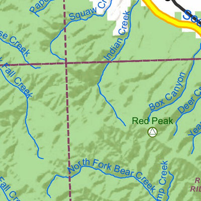 Idaho Department of Fish & Game General Season Hunt Areas - Lion - Unit 67 digital map