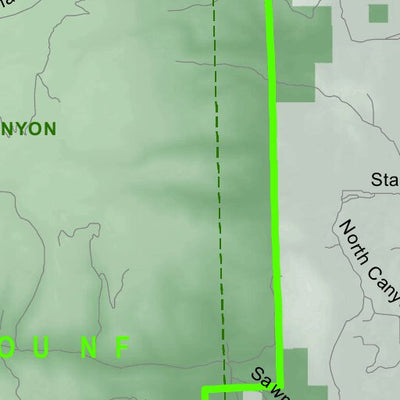 Idaho Department of Fish & Game General Season Hunt Areas - Lion - Unit 75 digital map